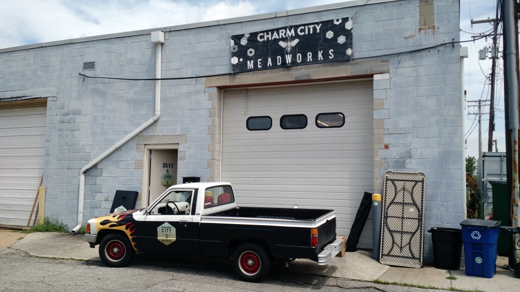 The Charm City Meadworks delivery truck